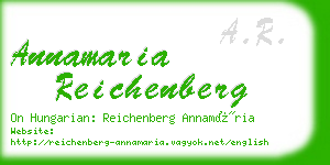 annamaria reichenberg business card